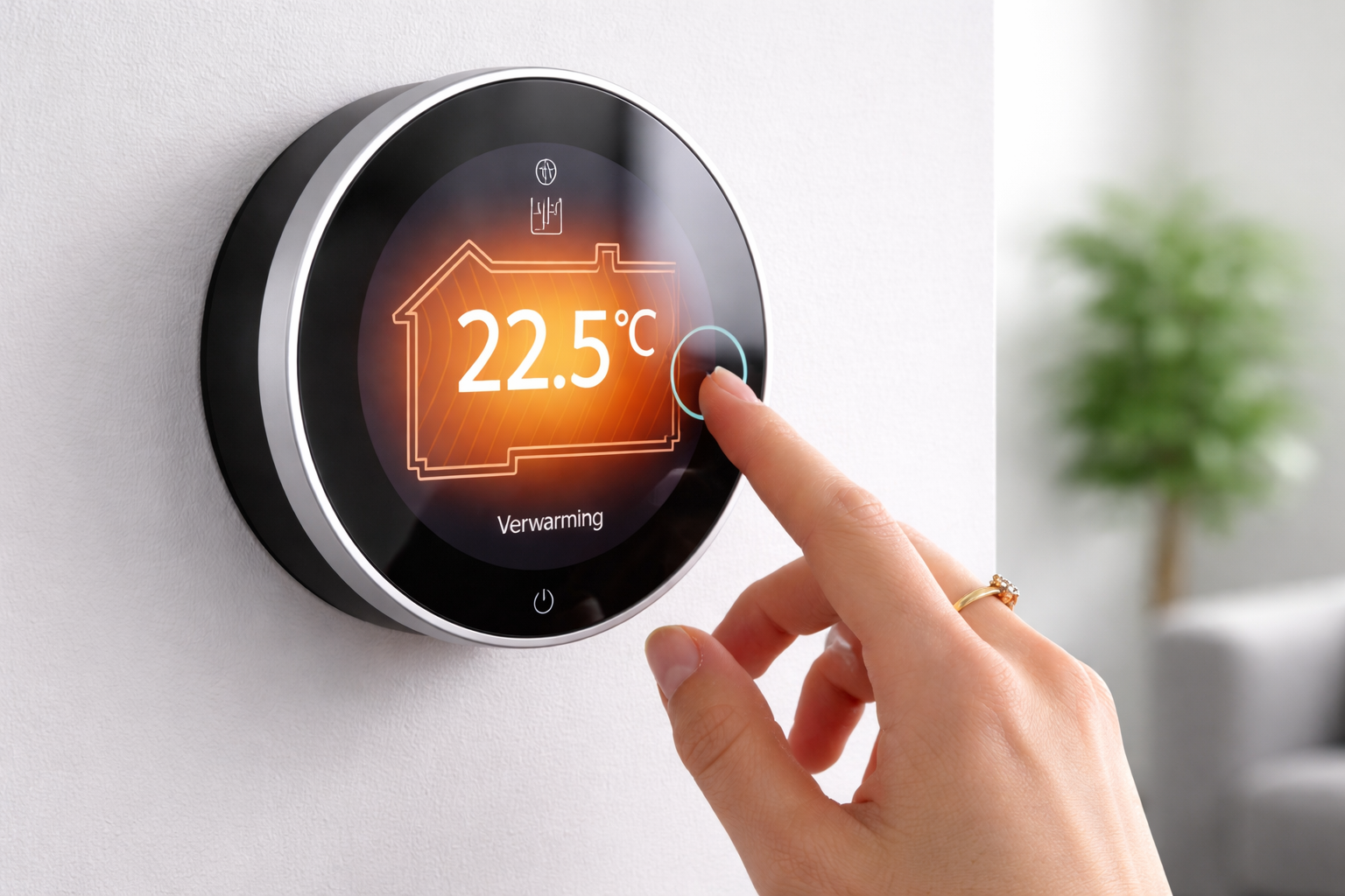 Slimme thermostaat voor vloerverwarming